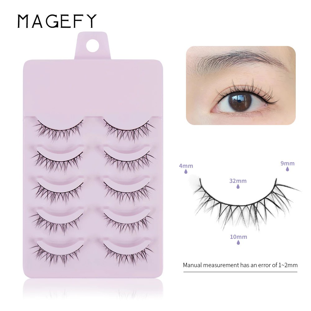 Qingdao Magefy False Eyelash MAGEFY Bulu Mata Palsu 3D 1464 A09