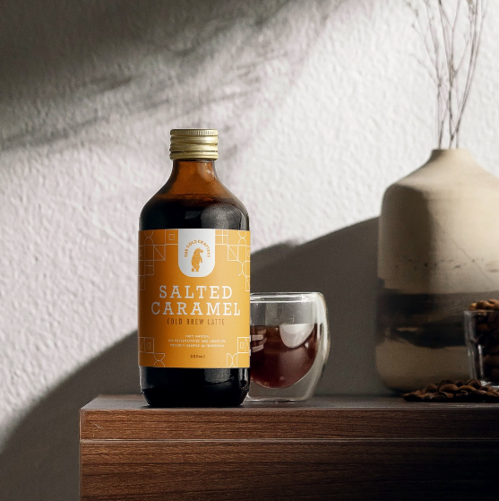 Salted Caramel Cold Brew Latte 2