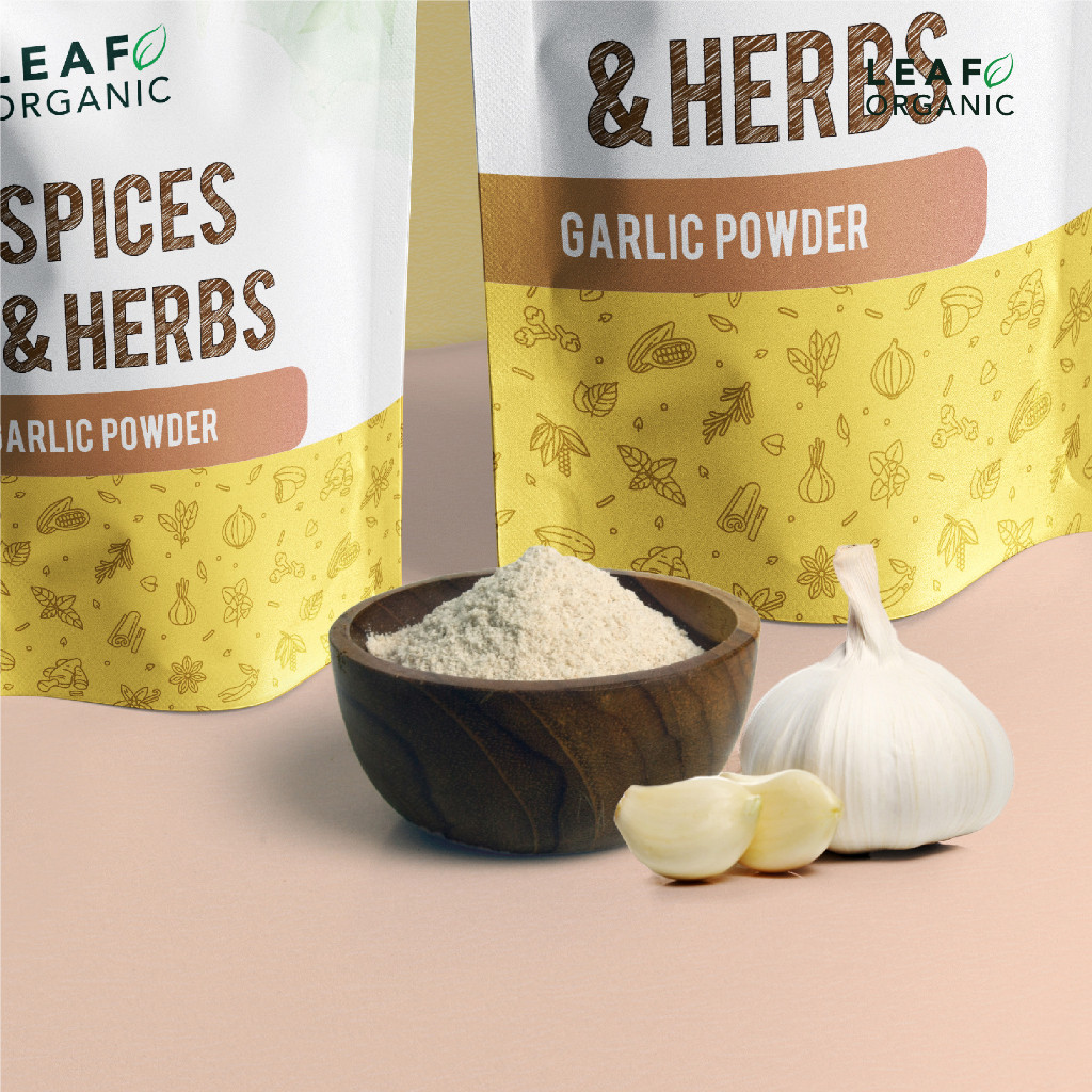 Leaf Organic Spices & Herbs Garlic Powder