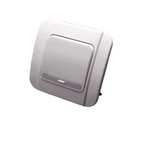 Broco Galleo Single Switch Snow White  ｜ G161 