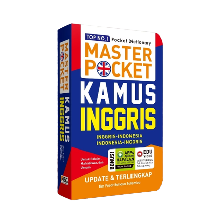 Tim Pusat Bahasa Salemba - Top No. 1 Pocket Dictionary Master Pocket Kamus Inggris 1