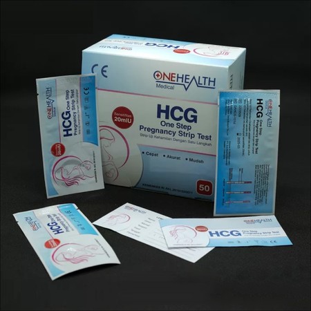 Era Medika Alkesindo Onehealth HCG One Step Pregnancy Strip Test