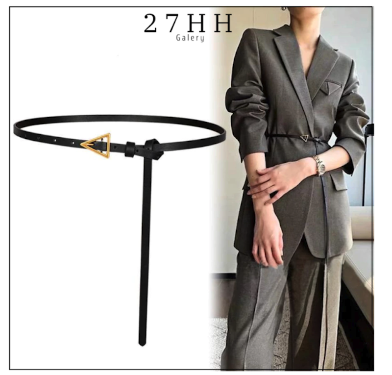 27HH Ikat Pinggang Wanita Model Segitiga 2