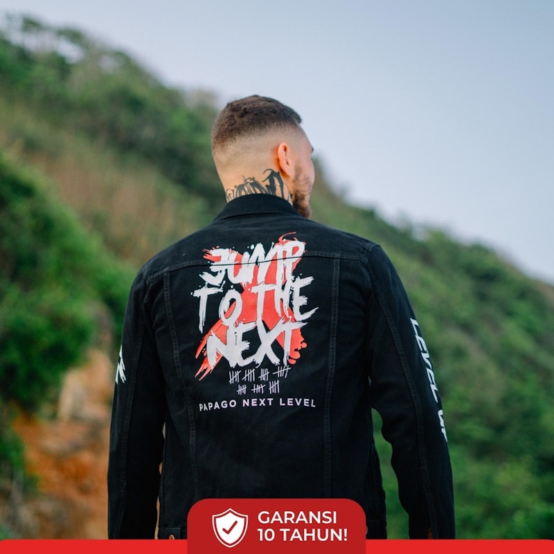 Papago Jaket Jeans Pria Jump to The Next 3