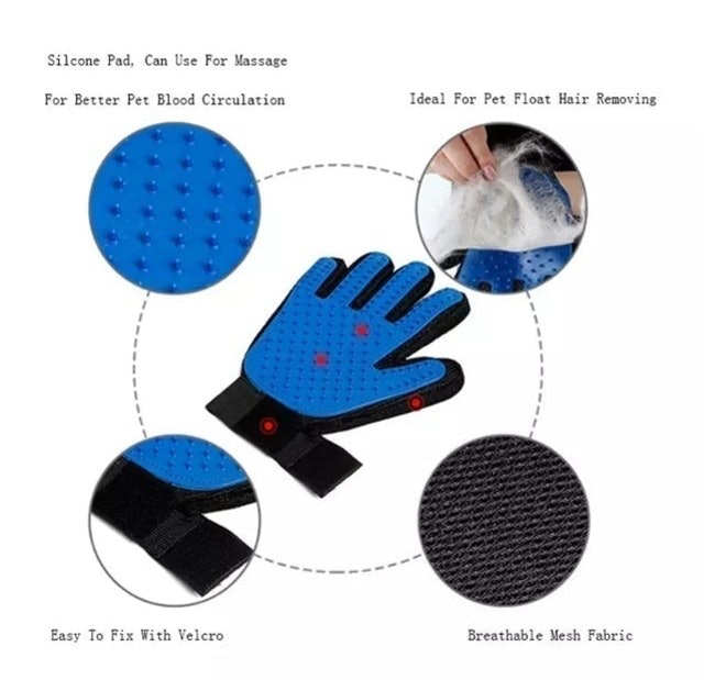  Sisir Silikon Sarung Tangan