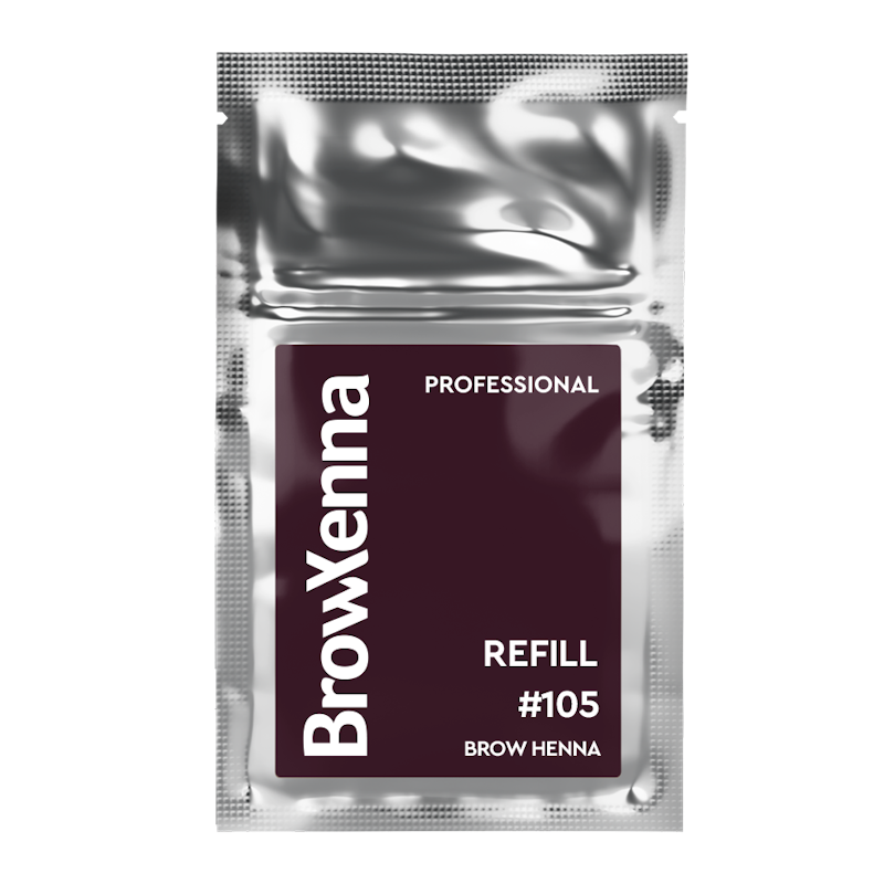 BrowXenna® Henna for Eyebrows (Sachet-refill) 2