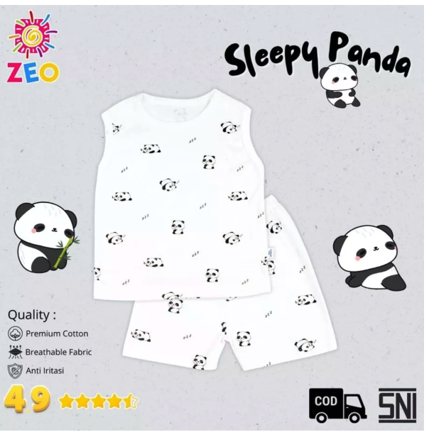  Zeo Baby Kids Setelan Kutung Bayi