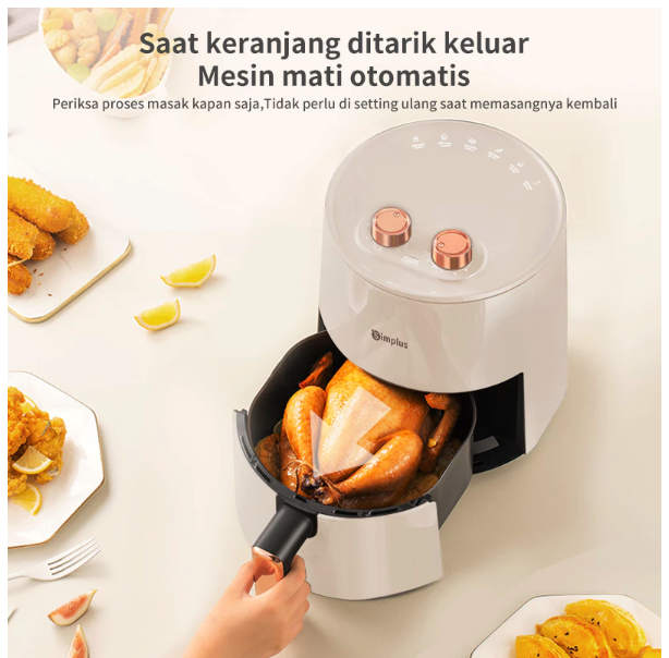 Yaoyao Indonesia Info Tech Simplus Air Fryer KQZG007