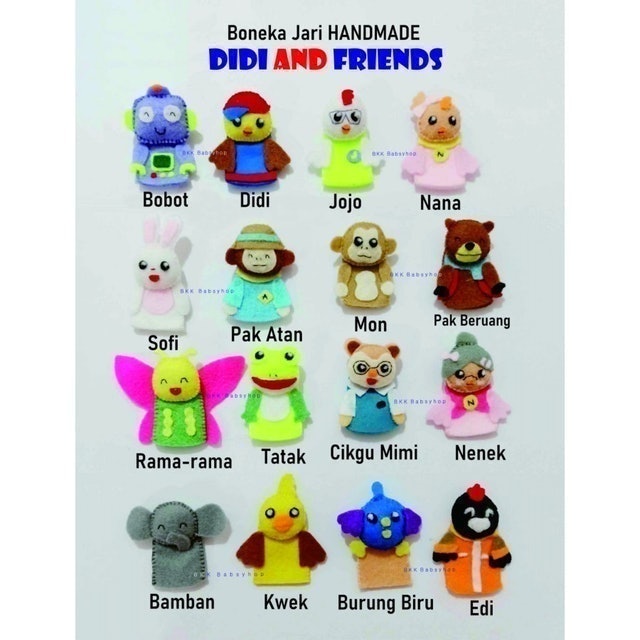 Boneka Jari Didi and Friends