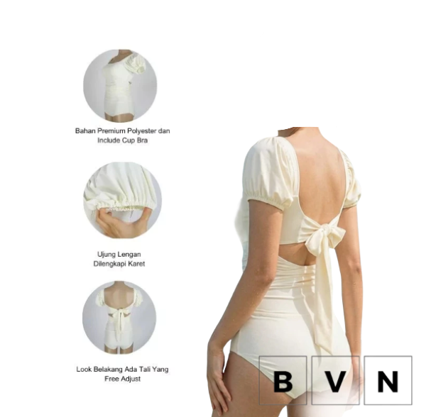 BVN Baju Renang Wanita Gaya Korea 8073