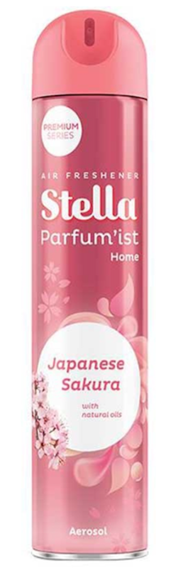 Stella Aerosol Parfum'ist 400ml - Japanese Sakura 1