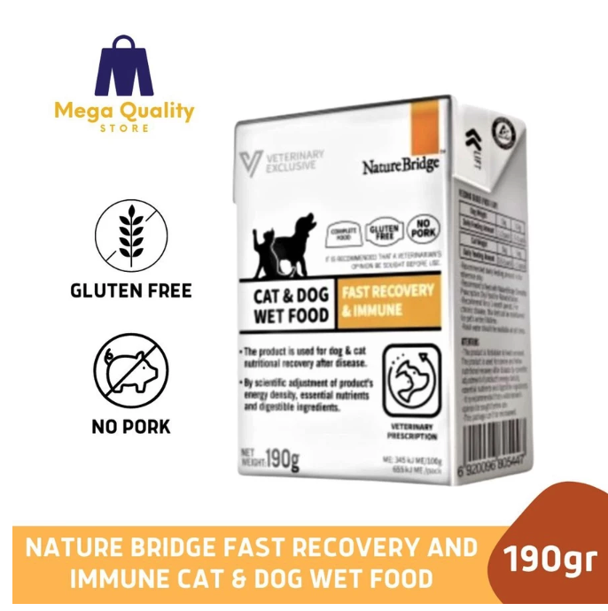  Bridge PetCare Nature Bridge Cat & Dog Wet Food Fast Recovery and Immune