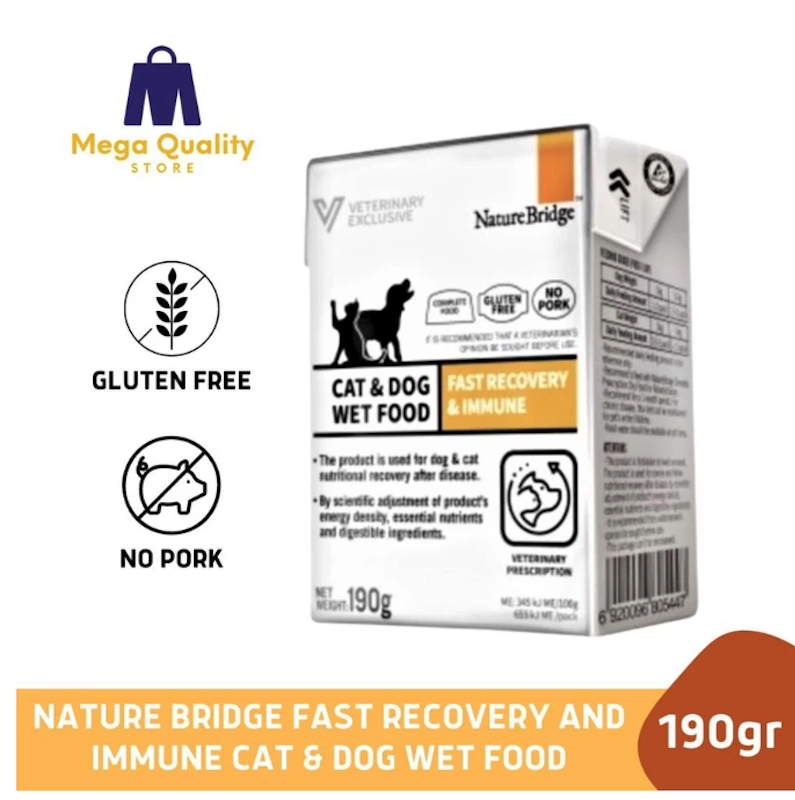 Nature Bridge Cat & Dog Wet Food Fast Recovery and Immune 2