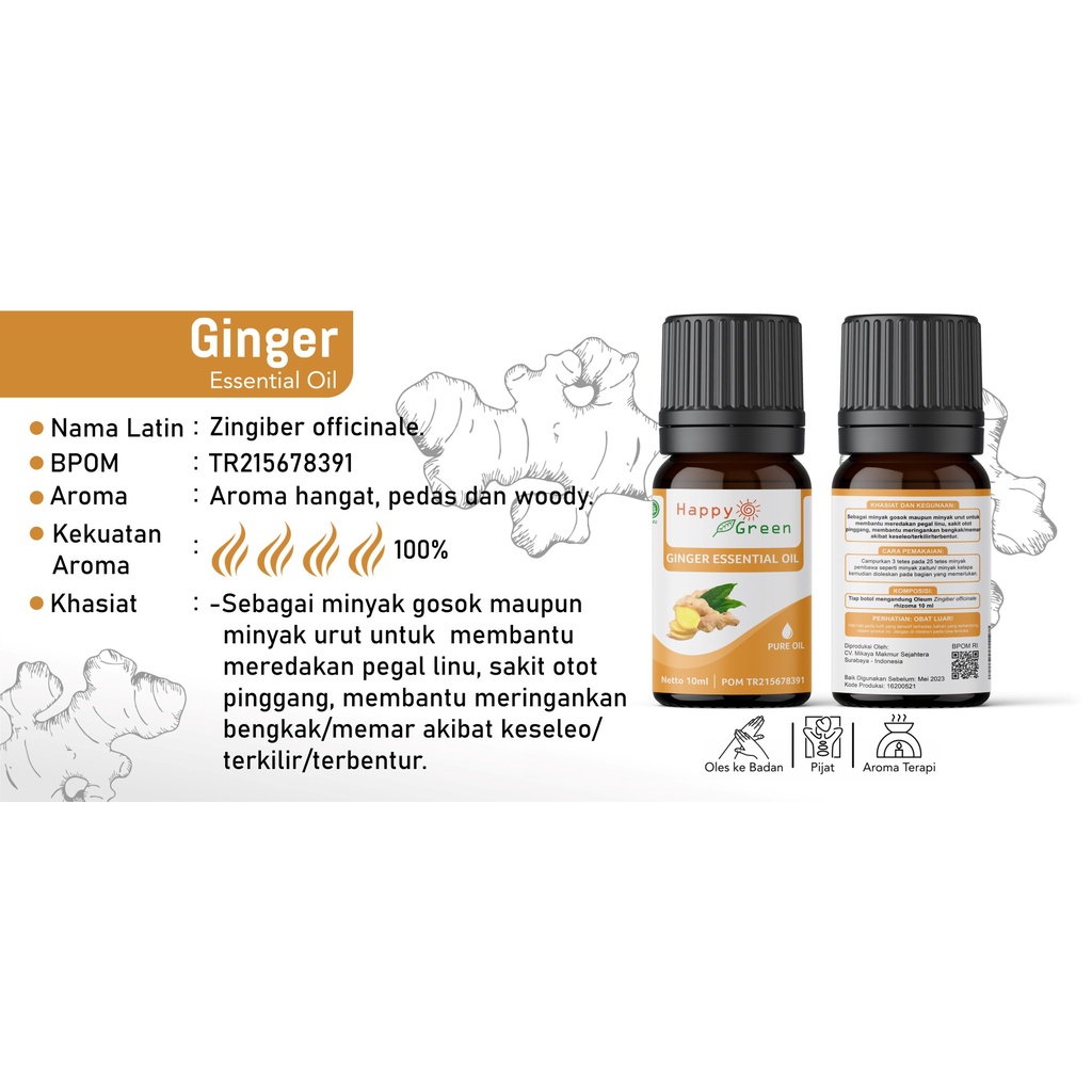 Ginger Essential Oil 2