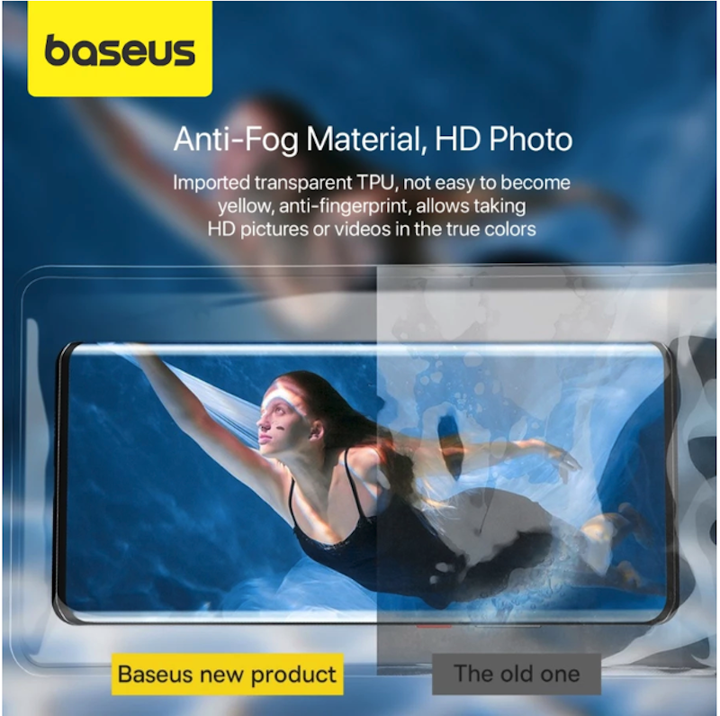 Baseus Water Proof Phone Bag Universal Protection Cover 3