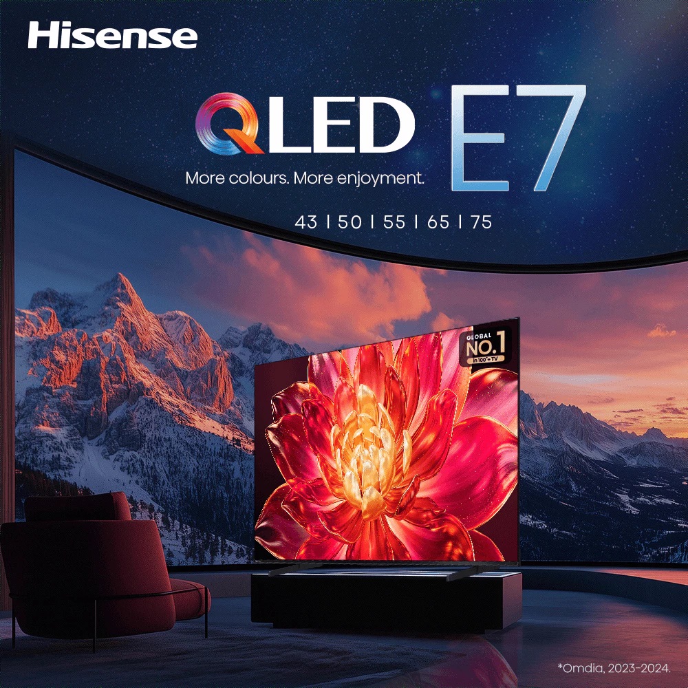 Hisense Hisense VIDAA 65" Inch QLED 65E7Q 