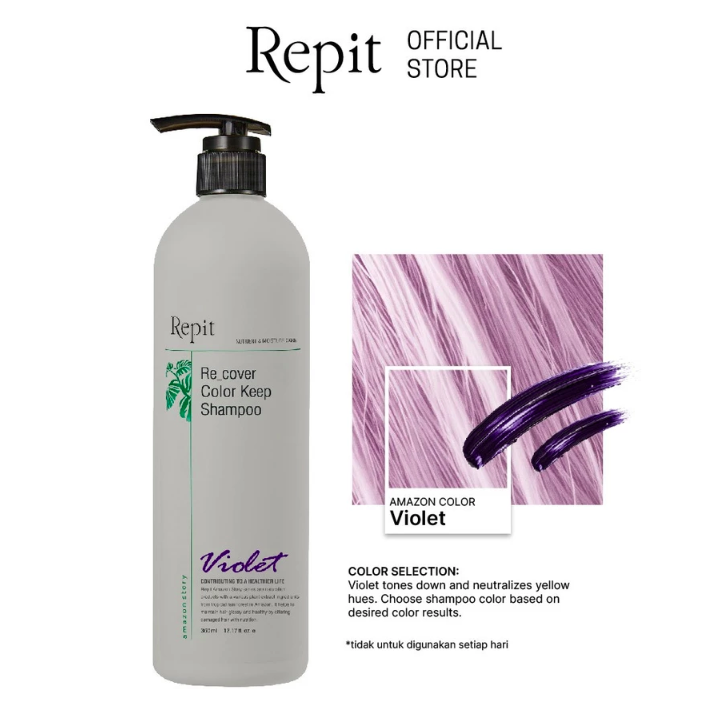 CREATE ION Repit Amazon Story Re_cover Color Keep Shampoo