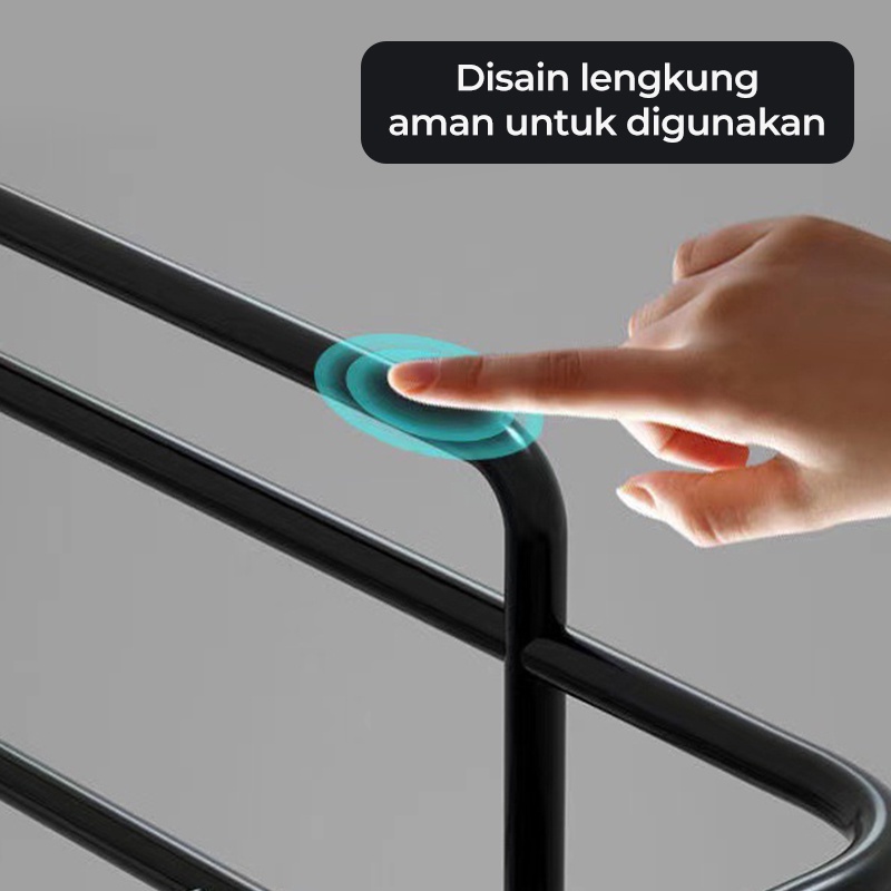  Dejavu Rak Sudut Kamar Mandi Hitam