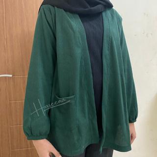  Haseena Cardigan Polos Ayra Outer Wafle