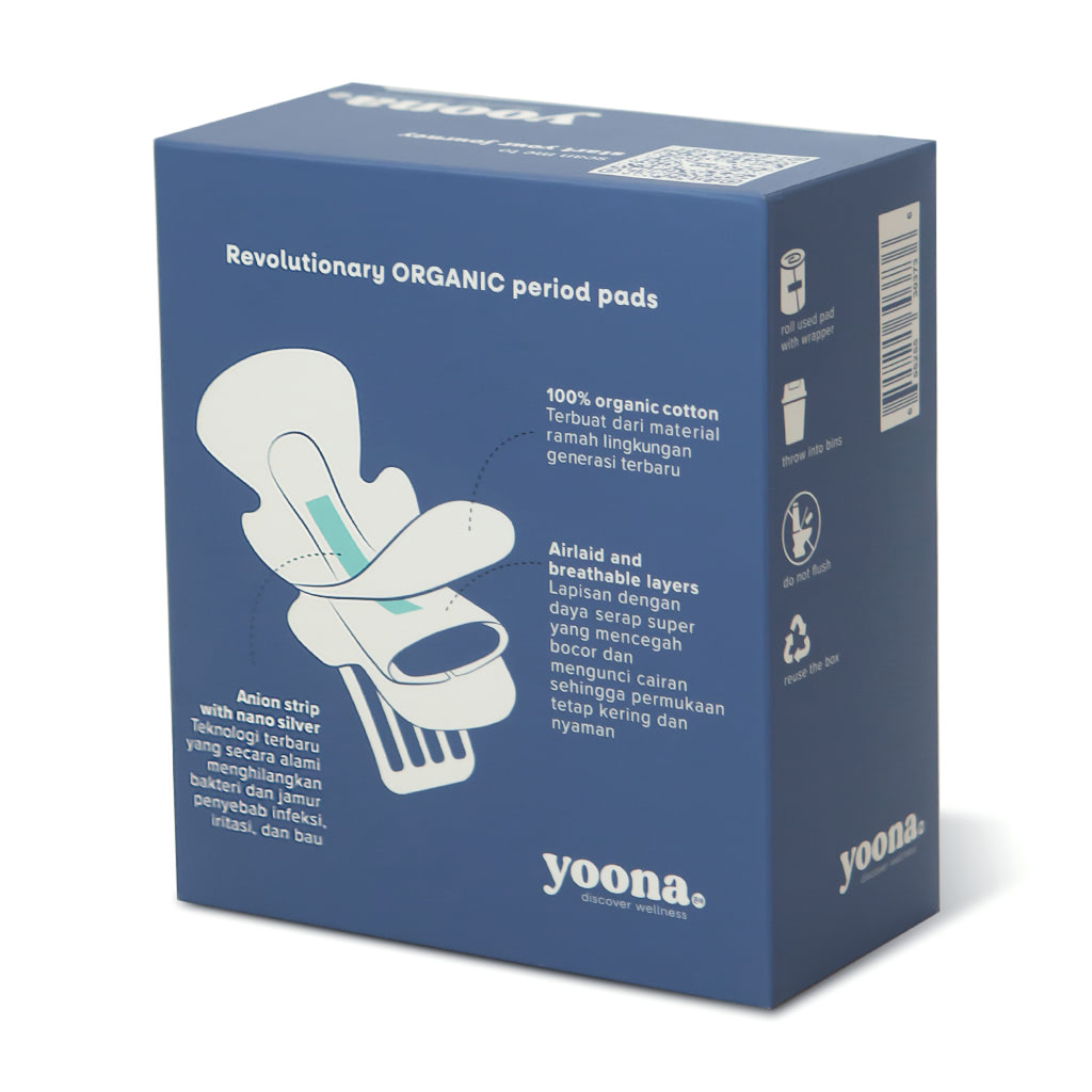 Yoona All Night Pads 36 cm 3