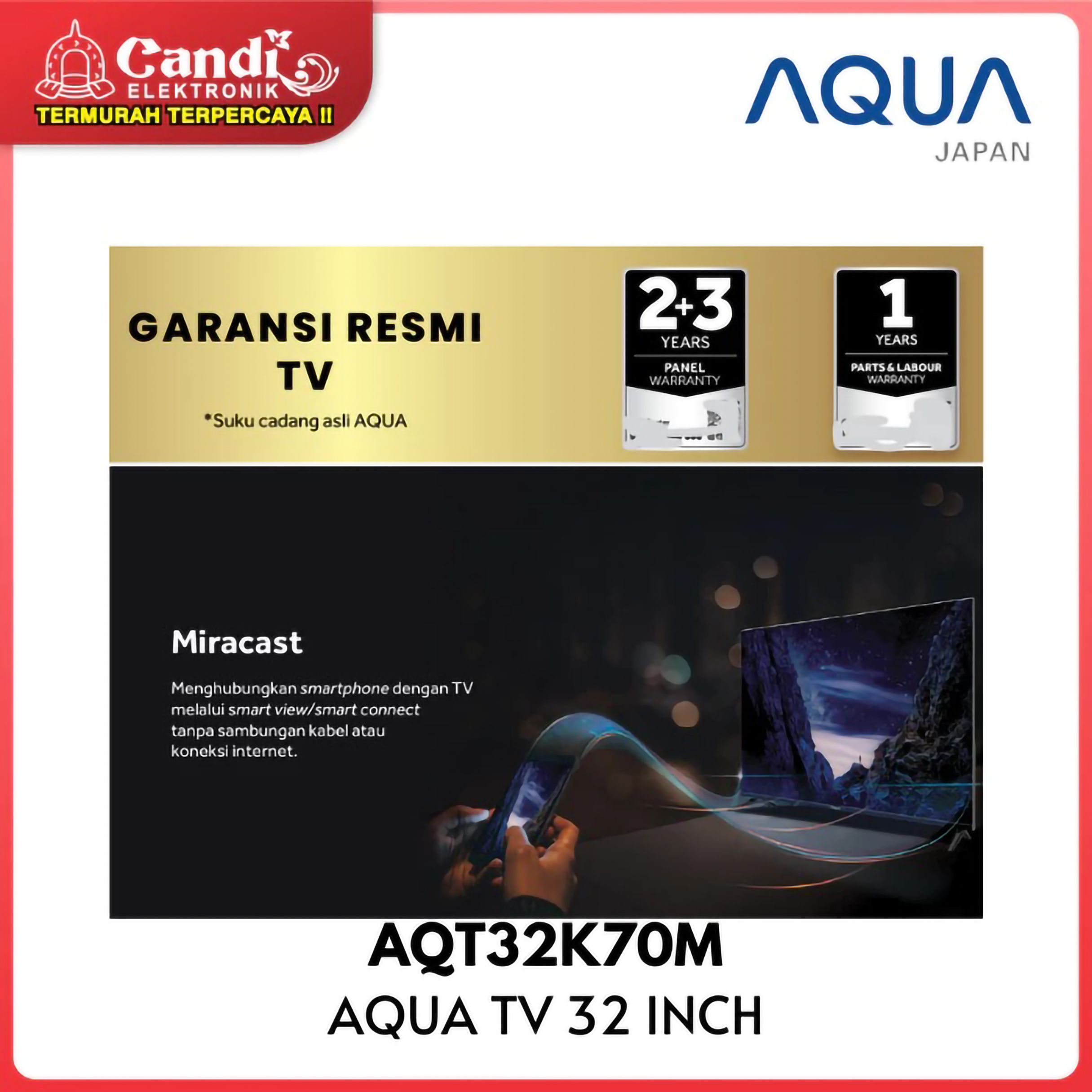 AQUA Elektronik TV AQUA Digital  AQT32K70M