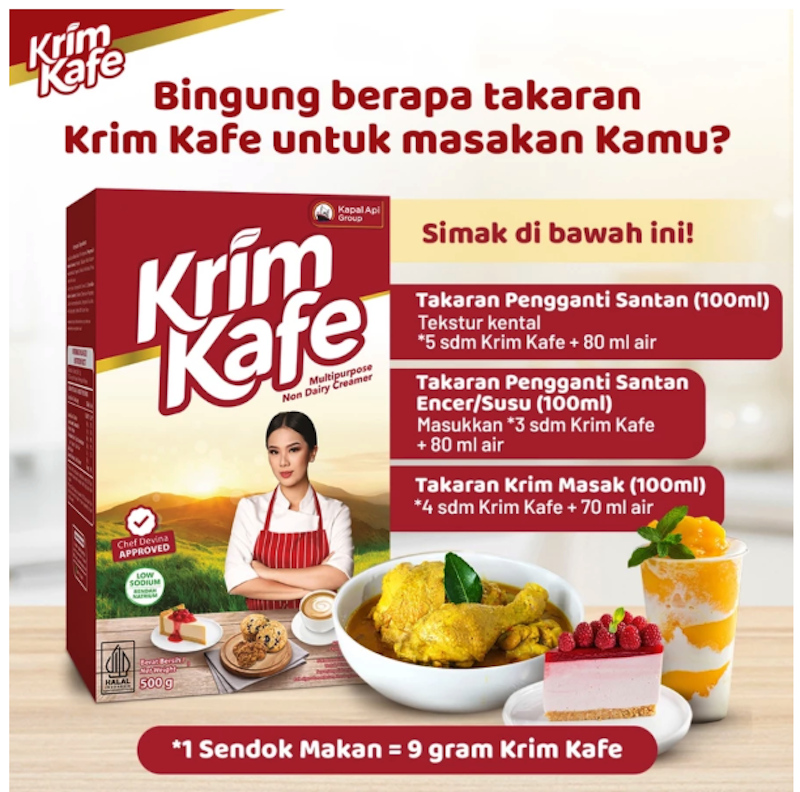 Kapal Api Krim Kafe 100 gram 3