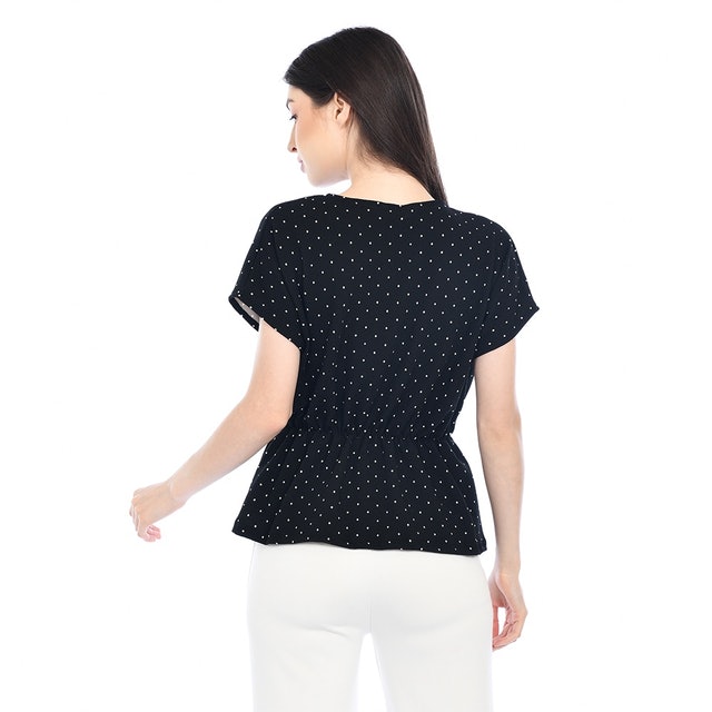 Yoenik Apparel Hikari Polkadot Rubber Tops  M16318 R24S3