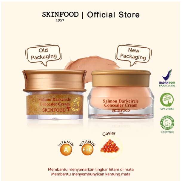 SKINFOOD  SKINFOOD Salmon Darkcircle Concealer Cream 01 Salmon Blooming
