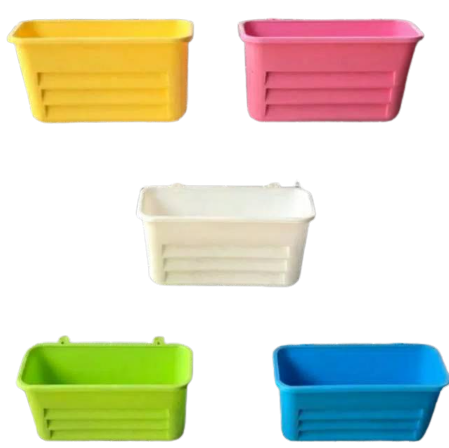 Pot Dinding Pelangi 22 cm