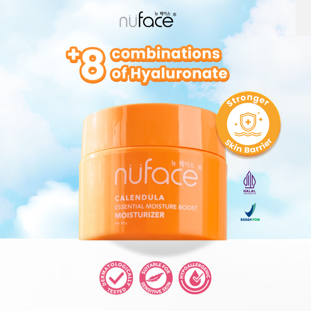 Victoria Care Indonesia Nuface Calendula Essential Moisture Boost Moisturizer
