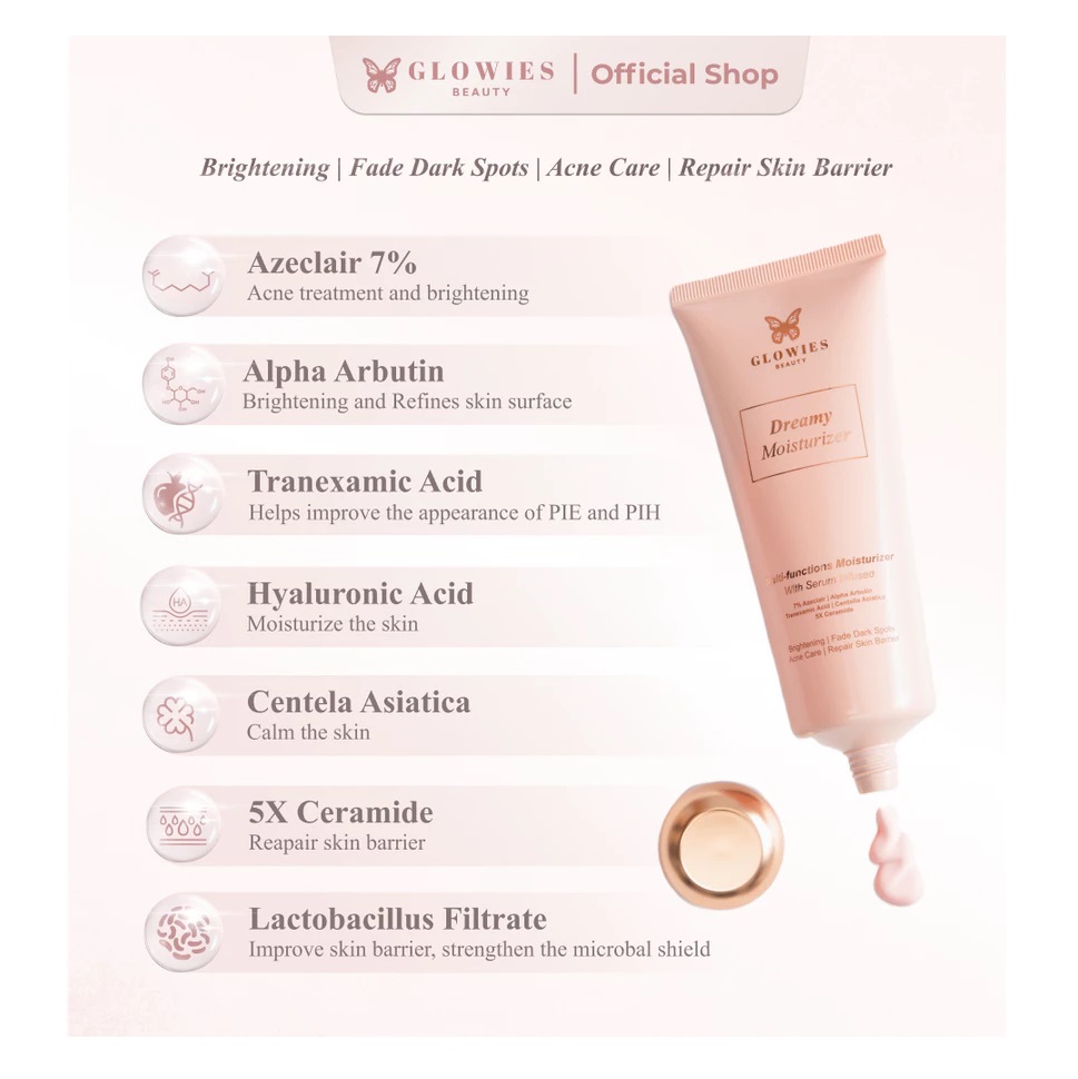  Glowies Dreamy Moisturizer