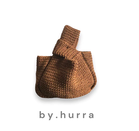  BY HURRA Hana Knot Bag Monochrome Series