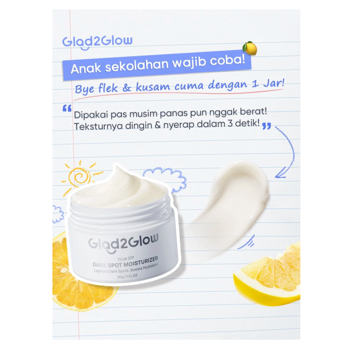 Suntone Wisdom Indonesia Glad2Glow Yuja Symwhite 377 Dark Spot Moisturizer