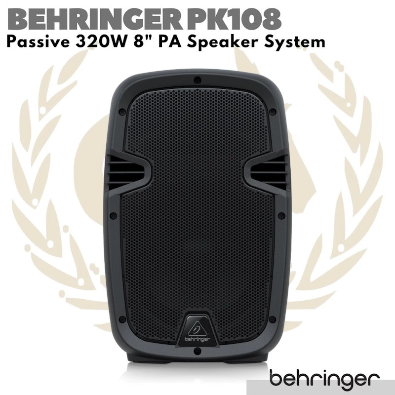 Behringer Passive 320-Watt 8" PA Speaker System 3