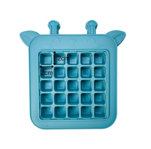 Cetakan Wadah Es Batu 25 Kotak Plastik