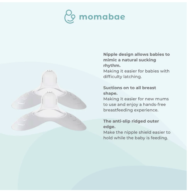 Momabae Wing-Shape Nipple Shield 4