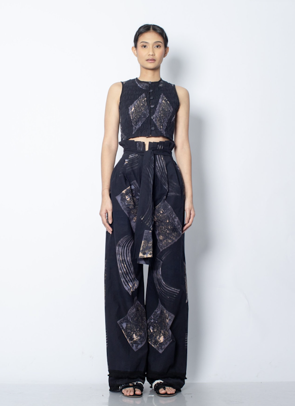 Black Ora Batik Pants 5