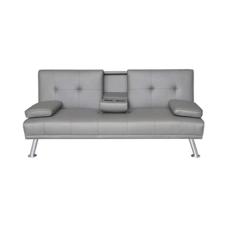 Informa Geni Sofa Bed Kulit dengan Console ｜ A15