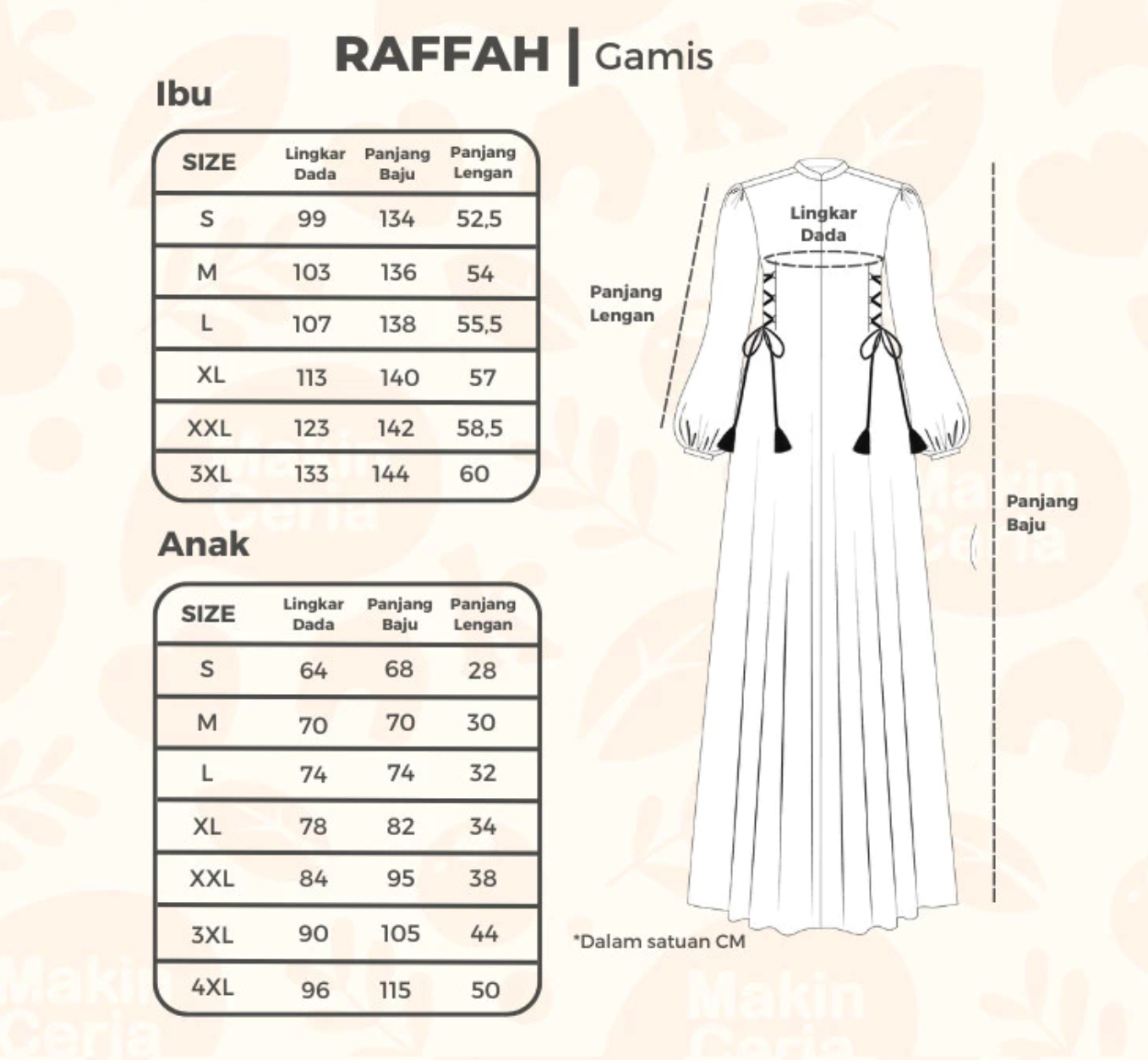 Kakha Berdaya Bersama Kakha x Alyssa Soebandono Gamis Ibu Rafah (A)