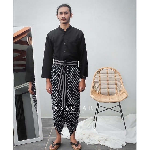 Assojar  Adipati Pants Unisex Hitam 5