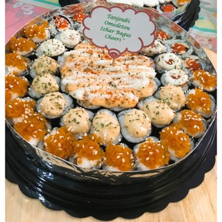  Sushi Rakyat Paket Sushi Special Birthday Isi 45 pcs