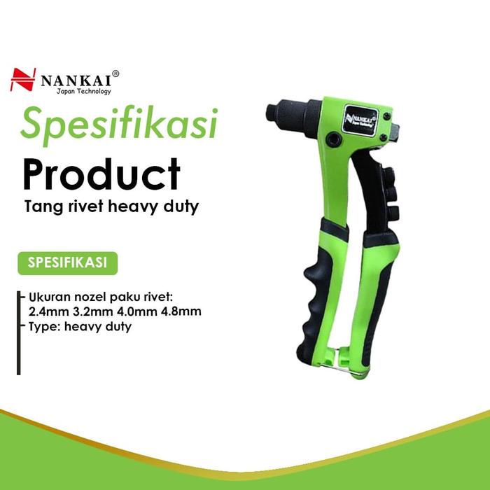 Nankai Indonesia Nankai Tang Rivet Heavy Duty 