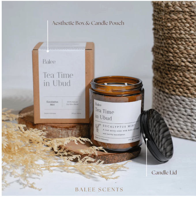  BALEE Sweet Pea First Date in Seminyak Scented Candle