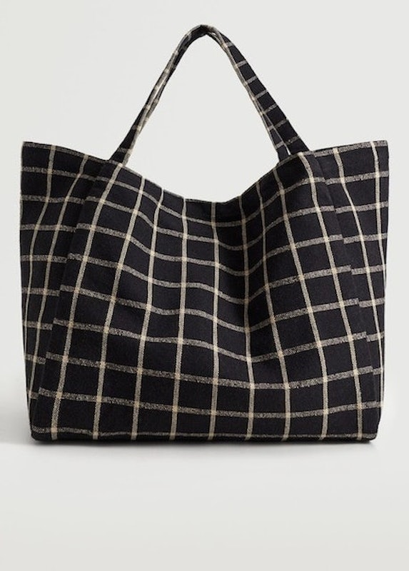 Check Shopper Bag 1