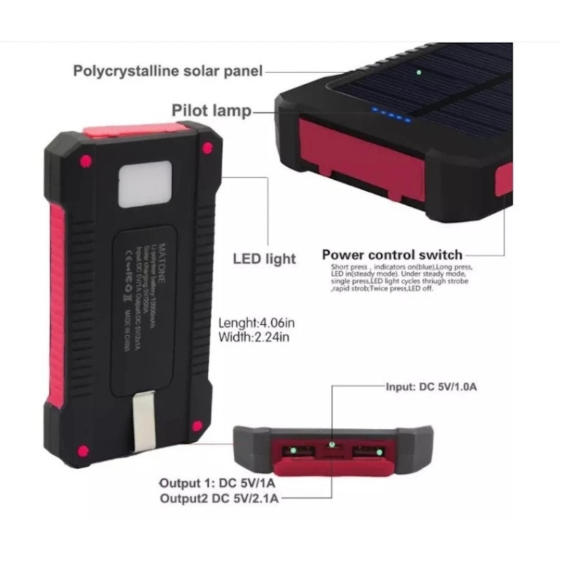 Jiashili Solar Power Bank 4