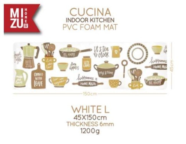 Mizu Home CUCINA Indoor Kitchen Mat