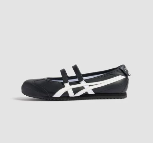 ASICS Onitsuka Tiger x Patou Mexico 66 Ballerina Black White