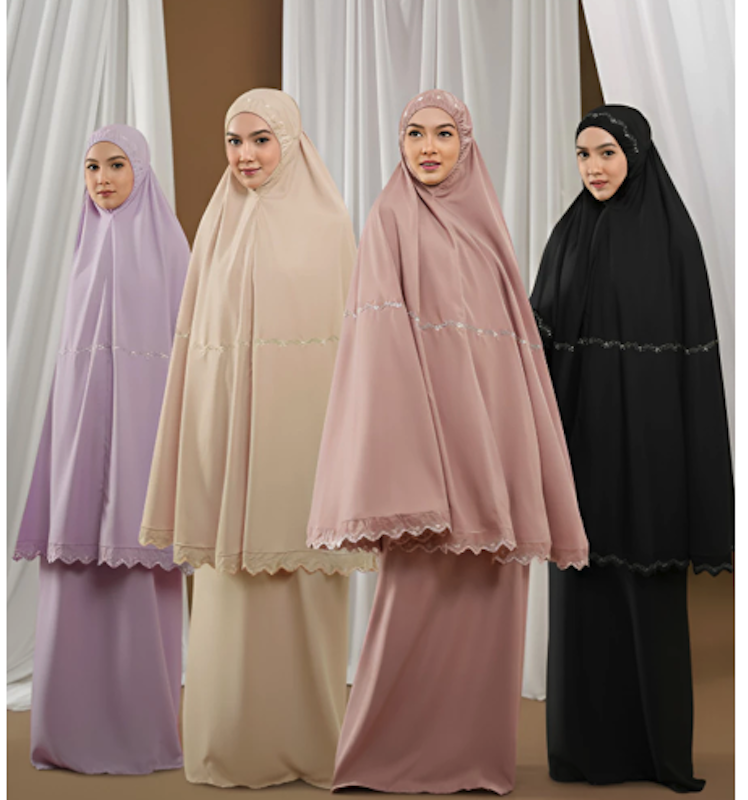 Siti Khadijah Mukena Broderie Melati 2