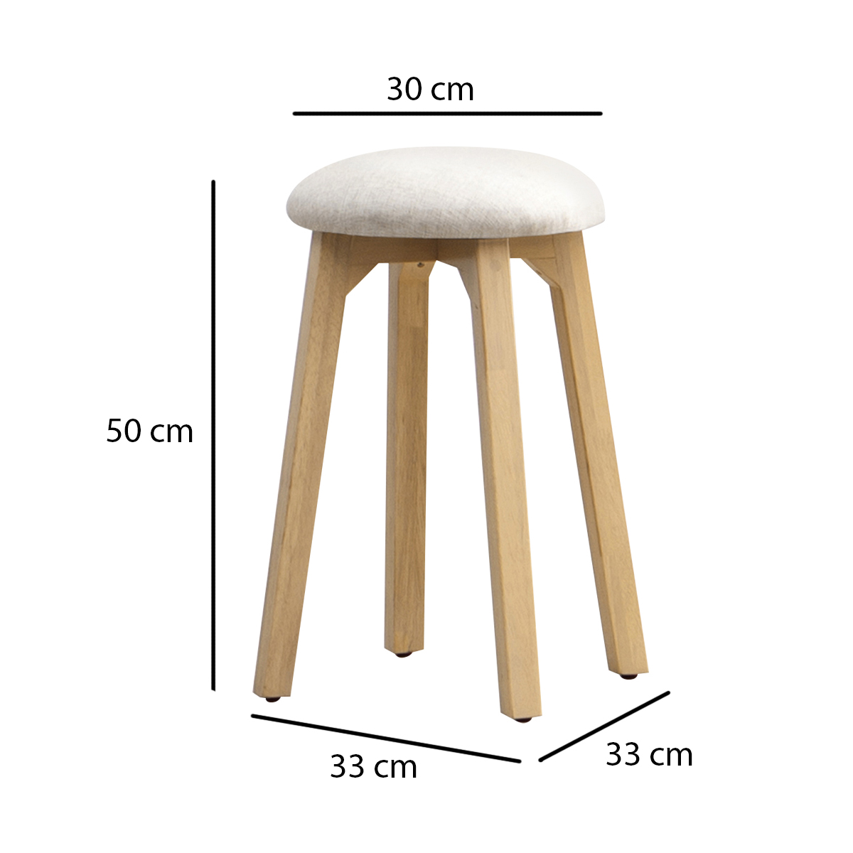 Dekoruma  Heim Studio SANDA Round Stool