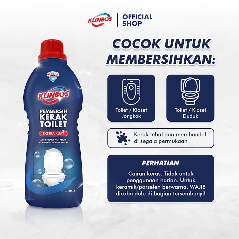 KLINBOS Pembersih Kerak Toilet 3